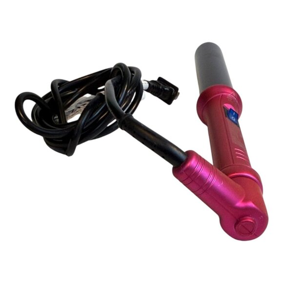 NuMe Magic Curling Wand 25mm Pink & Black Barrel - Picture 3 of 6